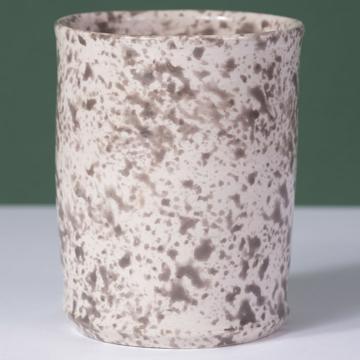 Sponge Cup in turned earthenware, cocoa [2]