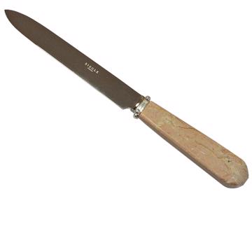 Quartet knife in coral stone, light pink, table [3]