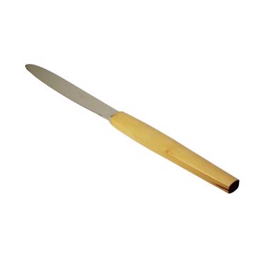 Tokyo knife in wood or horn, light yellow, table [3]