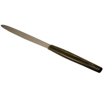 Tokyo knife in wood or horn, black, dessert