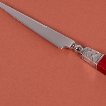 Neptune letter opener, special red, sharpe blade [2]