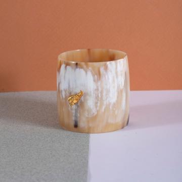Horn and Charm Napkin Rings