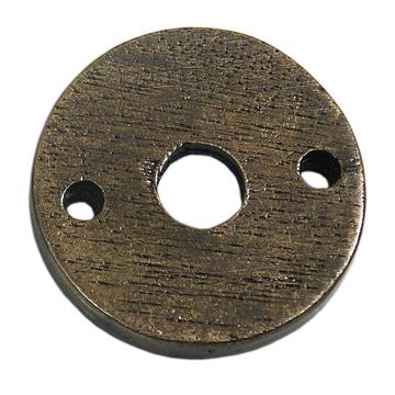 Disks and finger plates, bronze, wood [3]