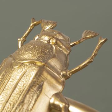 Insect napkin rings in plated copper, mat gold, cigala [4]