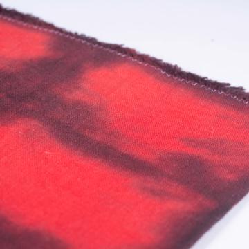 Shibori Napkin in Linen, special red [2]