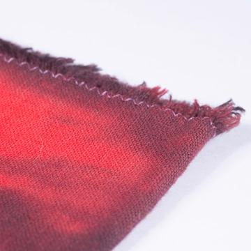 Shibori Napkin in Linen, special red [4]