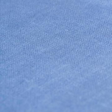 Serviette de table en lin teinté, bleu foncé