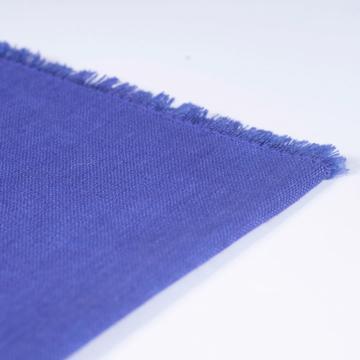 Serviette de table en lin teinté, violet bleu  [2]
