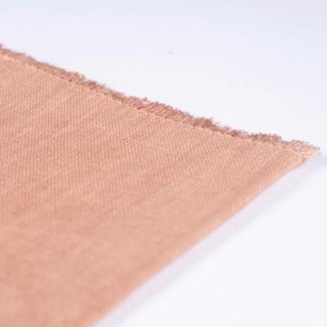 Serviette de table en lin teinté, brun [2]