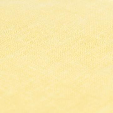 Serviette de table en lin teinté, jaune paille [1]