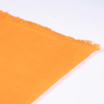 Serviette de table en lin teinté, orange vif [2]