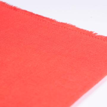 Serviette de table en lin teinté, rouge [3]