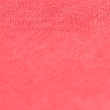 Serviette de table en lin teinté, rouge effet
