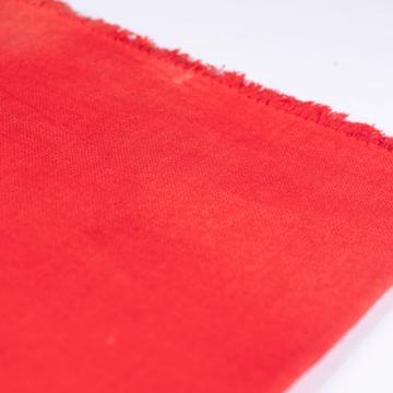 Serviette de table en lin teinté, rouge foncé [3]