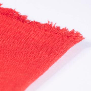 Serviette de table en lin teinté, rouge foncé [4]
