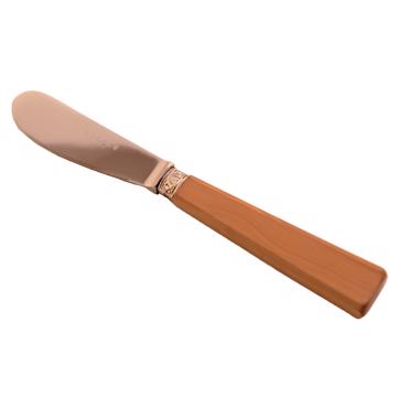 Kérylos butter knife in boxwood, light yellow [3]