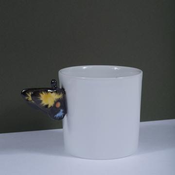 Tasses Papillon en Porcelaine de Limoges, noir, moka [1]
