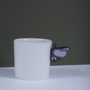 Tasses Papillon en Porcelaine de Limoges, violet, moka [1]