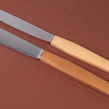 Tokyo knife in wood or horn, light yellow, dessert [2]