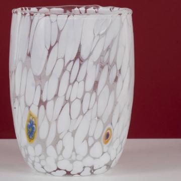 Verre Lolipops en verre de Murano, blanc [3]